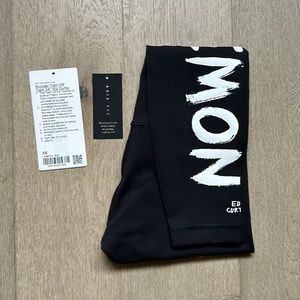 EUC wunder train asia fit 24" black ed curtis edition lululemon size xs